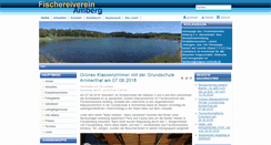 Desktop Screenshot of fischereiverein-amberg.de